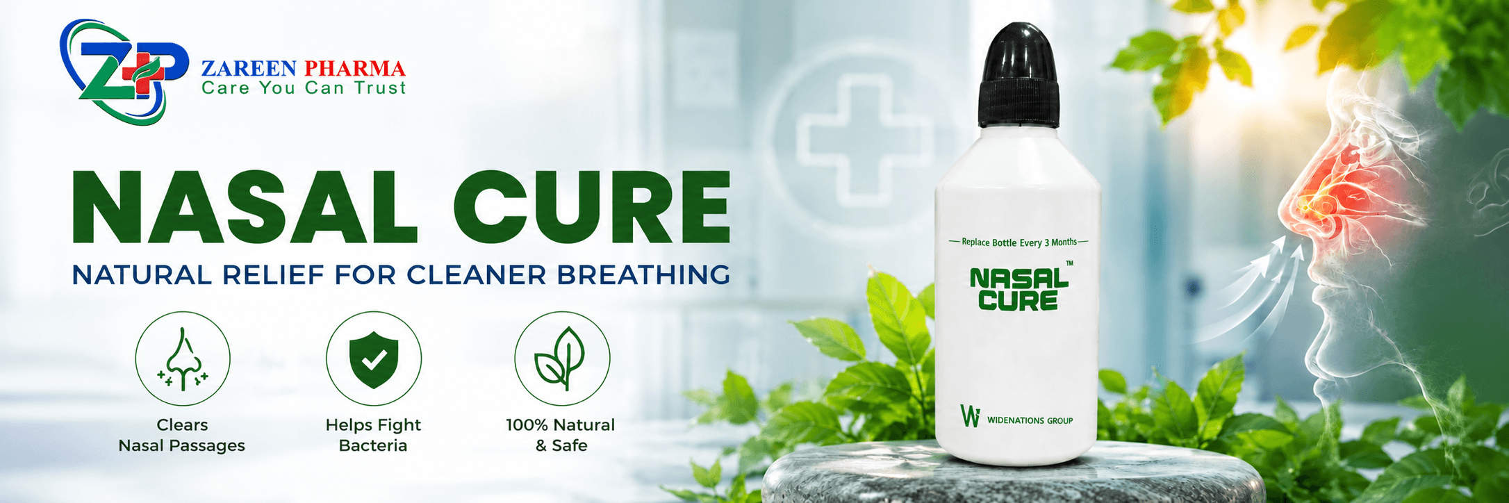 Zareen Pharma Banner